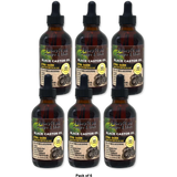 Jamaican Mango and Lime Black Castor Oil Xtra Dark 4Oz (Pack of 6)
