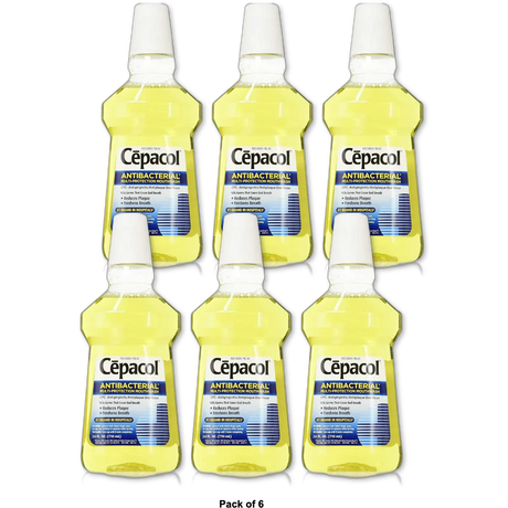 Cepacol Antibacterial Mouthwash And Gargle Gold24Oz (Pack of 6)