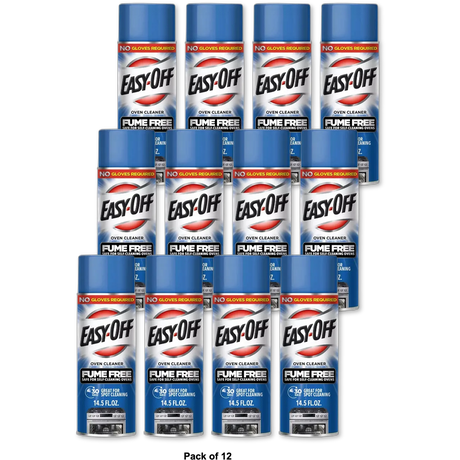 Easy Off Fume Free Oven Cleaner 14.5Oz (Pack of 12)