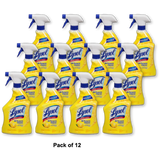 Lysol All Purpose Cleaner Trigger Spray Lemon Flavor32Oz (Pack of 12)