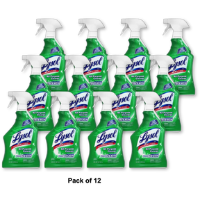 Lysol All Purpose Disinfectant Cleaner With Bleach Trigger32Oz (Pack of 12)
