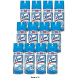 Lysol Disinfectant Spray Spring Waterfall12Oz (Pack of 12)