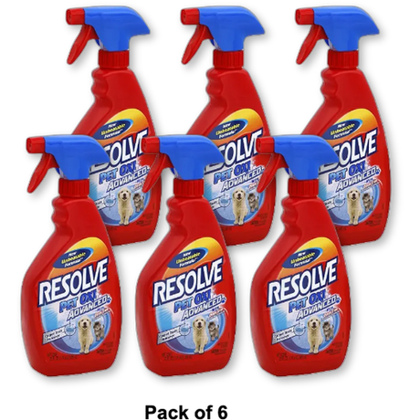 Resolve Pet Oxi Advanced Carpet Spot And Stain Remover22Oz (Pack of 6)