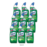Lysol Toilet Bowl Cleaner With Bleach 24Oz (Pack of 9)