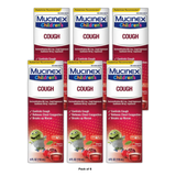 Mucinex Childrens Cough Syrup Cherry 4Oz (Pack Of 6)