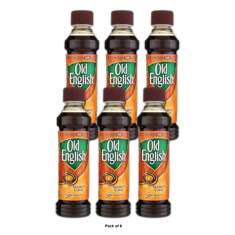 Old English Scratch Cover For Light Wood 8Oz (Pack of 6)