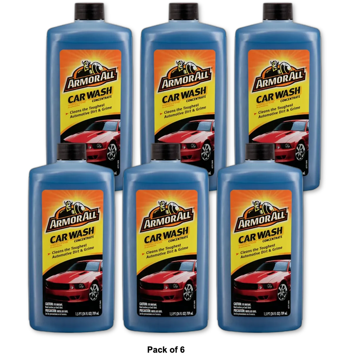 Armor All Car Wash 24Oz (Pack of 6)
