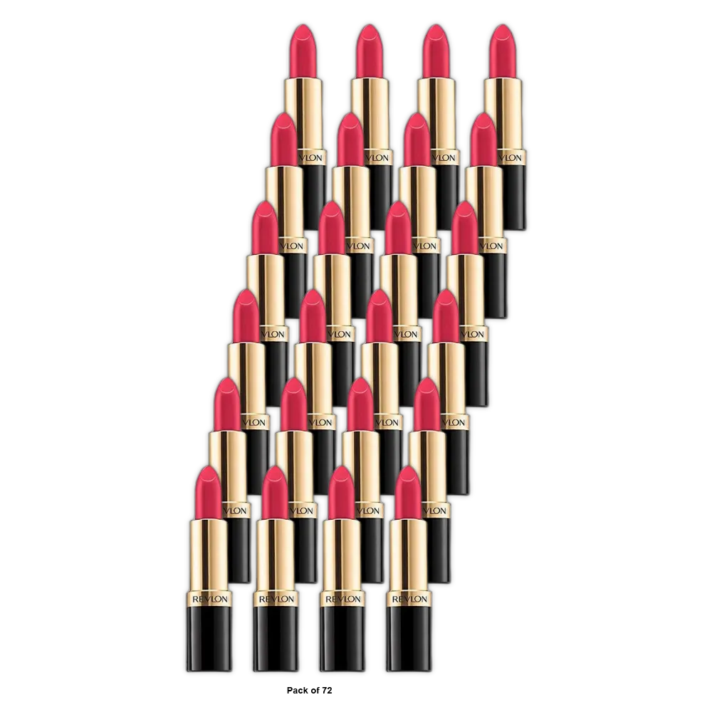 Revlon Super Lustrous Cream Lipstick Wine With Everything #525 0.2Oz (Pack Of 72)