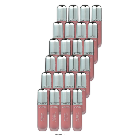 Revlon Ultra Hd Metallic Matte Liquid Lipcolor Gleam 0.2Oz (Pack Of 72)