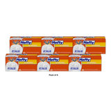Hefty Tall Kitchen Drawstring Bags Strong 13 Gallon 20.96 (Pack of 6)