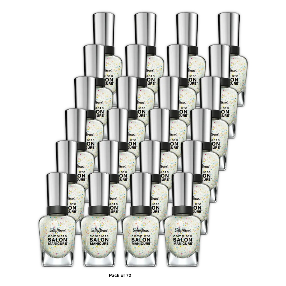 Sally Hansen Complete Salon Manicure Nail Polish Snow Globe 0.5Oz (Pack of 72)