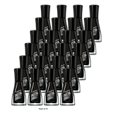 Sally Hansen Insta Dri Fast Dry Nail Color Black To Black 572 0.31Oz (Pack of 72)