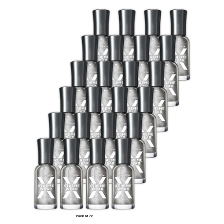 Sally Hansen Xtreme Wear Nail Polish Streak Free Shiny Finish 0.12Oz (Pack Of 72)