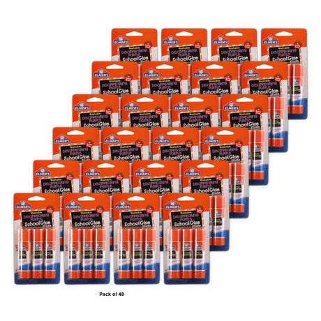 Elmers Disappearing Purple School Glue Sticks 0.21Oz (Pack Of 48)