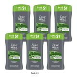Dove Men Plus Care 72 Hour Antiperspirant Deodorant Stick Extra Fresh 2.7Oz (Pack of 6)