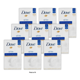 Dove Original Moisturizer Cream Bar White 6 Ea 3.17Oz (Pack of 9)