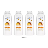 Dove Smoothness And Shine Ritual Conditioner Mango 20.4Oz (Pack of 4)