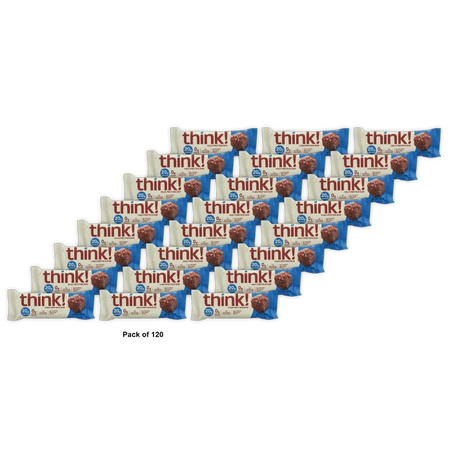 ThinkThin High Protein Bars Brownie Crunch2.1Oz (Pack of 120)
