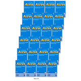 Aleve Naproxen Sodium Tablets Pain Reliever / Fever Reducer 90ct Exp 11/2023 1oz (Pack of 24)