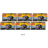 Glad ForceFlex Extra Strong Outdoor Drawstring Large Trash Bags  29.8 Oz (Pack of 6)
