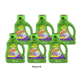 Gain Aroma Boost Liquid Laundry Detergent, HE Compatible Moonlight Breeze, 46.0 oz (Pack of 6)