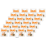 Duo Eye Lash Glue Brush On Adhesive Dark Tone Black Or Brown 0.18Oz (Pack Of 36)