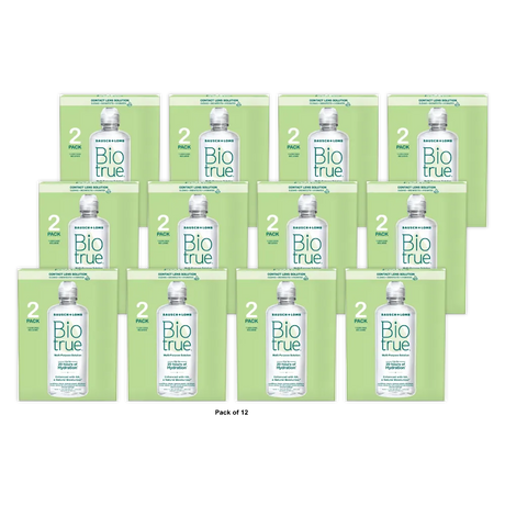 Bausch And Lomb Biotrue Multi Purpose Solution 10Oz (Pack of 12)