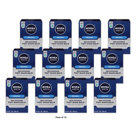 Nivea Men Maximum Hydration Moisturizing Post Shave Balm 3.3Oz (Pack of 12)