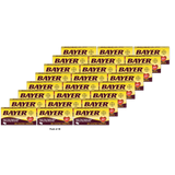 Bayer Genuine Aspirin 325mg Pain Reliver/Fever Reducer Tablets 50 Ea 9.6oz (Pack of 36)