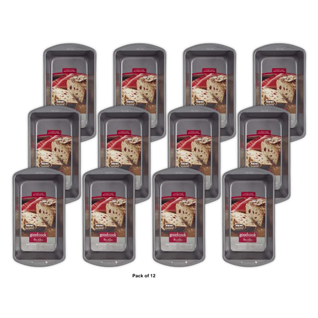 Good Cook Premium Non-Stick Loaf Pan 9x5in 11Oz (Pack of 12)