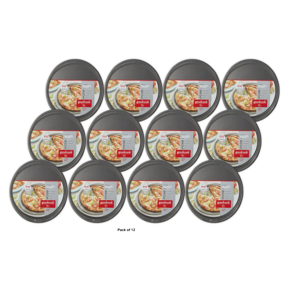 Good Cook Ready Nonstick Pizza Pan 12in 32Oz (Pack of 12)