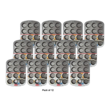 Brad Muffin & Cupcake Pan 12 Cup (Pack of 12)