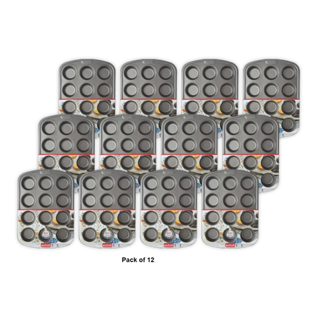 Brad Muffin & Cupcake Pan 12 Cup (Pack of 12)