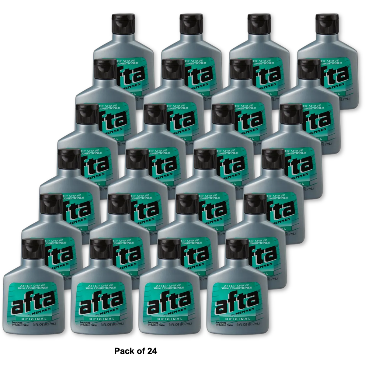 Afta Original After Shave Lotion With Skin Conditioner By Mennen 3Oz (Pack of 24)