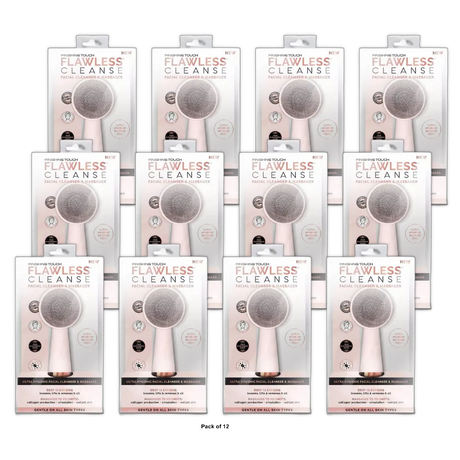 Finishing Touch Flawless Cleanse Silicone Face Scrubber 9.59Oz (Pack of 12)