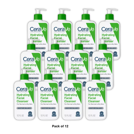 CeraVe Hydrating Cleanser 12 oz (Pack of 12)