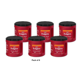 Folgers Classic Roast Ground Coffee Medium Roast Coffee 25.9 Ounce Canister (Pack of 6)