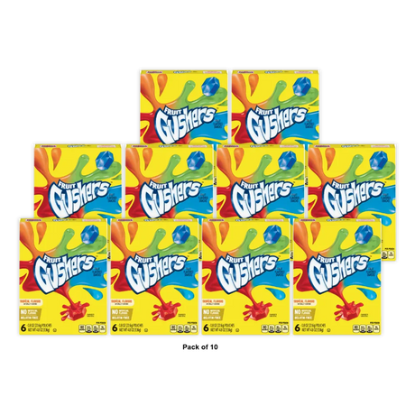 Fruit Gushers Tropical Flavored 0.8 Oz (Pack Of 10)