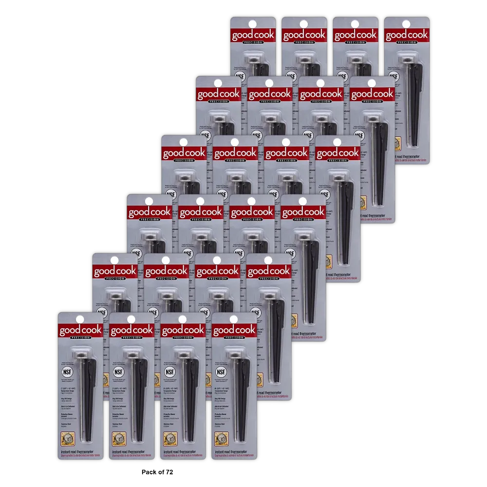 Good Cook Instant Read Thermometer NSF Approved 1.44oz (Pack of 72)