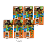 Gorilla Super Glue Gel 0.53 Oz (Pack Of 6)