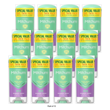Mitchum Women’s Antiperspirant Deodorant Gel Stick Shower Fresh Scent 48HR Sweat & Odor Protection 2ct 3.4 oz (Pack of 12)