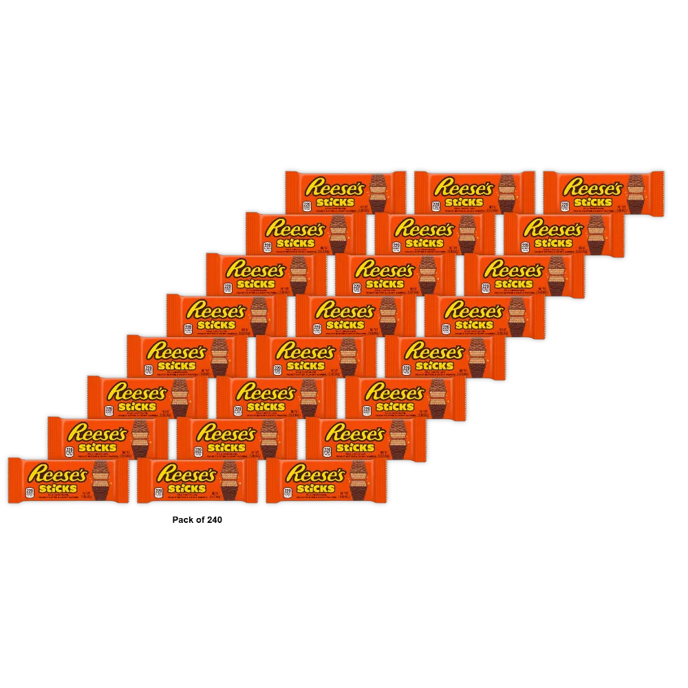 REESE'S STICKS Wafer Bar, 1.5 oz (Pack of 240)