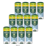 Twin Pack Includes 2 Unscented Triple Odor Defense Anti-Perspirant & Deodorant Gel 3.4 Oz (Pack of 12)