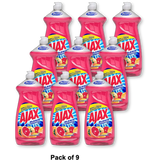 Ajax Bleach Alternative Dish Liquid Grapefruit 28Oz (Pack of 9)