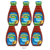 Ortega Taco Sauce Medium 8 oz (Pack of 6)
