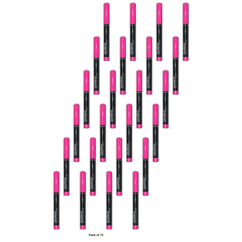 Revlon Colorstay Matte Lite Crayon Lift Off Lipstick 0.32oz (Pack of 72)