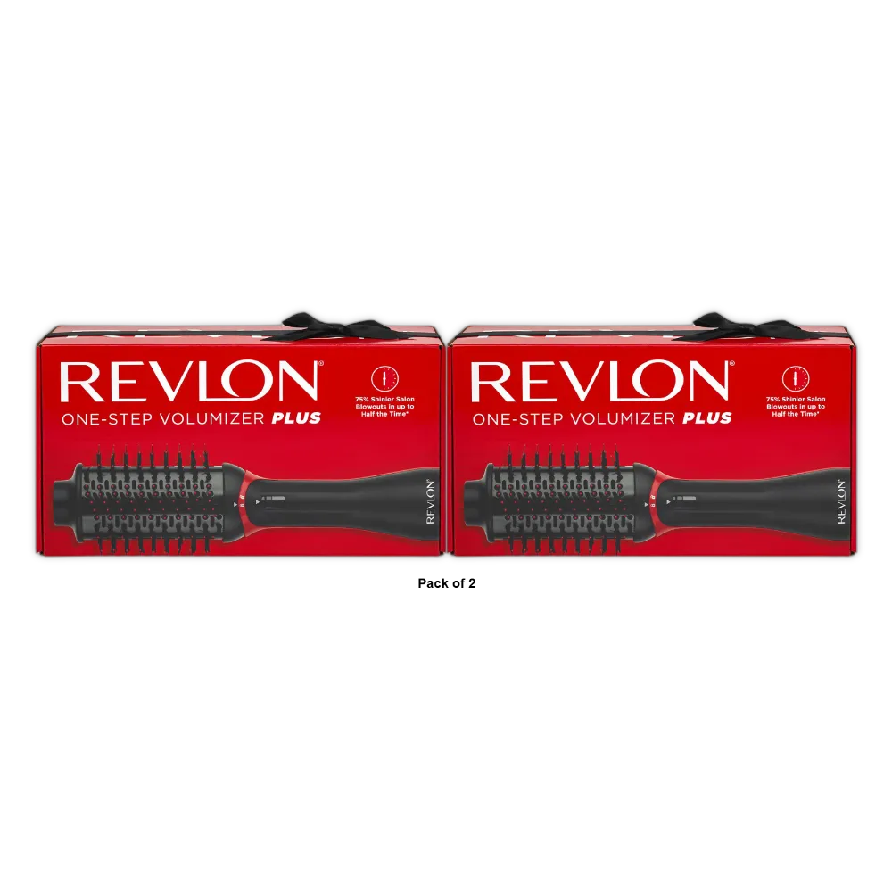REVLON One Step Volumizer PLUS Hair Dryer and Styler 26.08oz (Pack of 2)