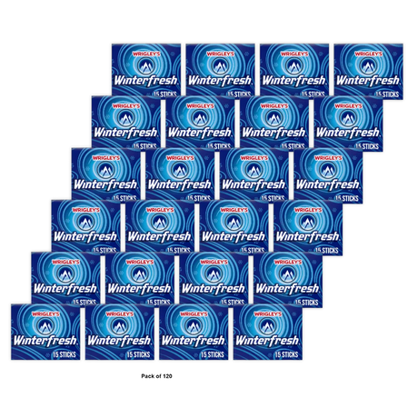 Wrigley'S Winterfresh 15 Stick Gum 12X10 0.11Oz (Pack Of 120)