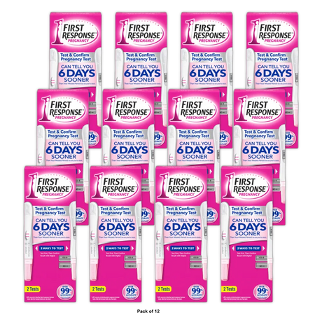 First Response Pregnancy Test Kit 0.04Oz (Pack Of 12)