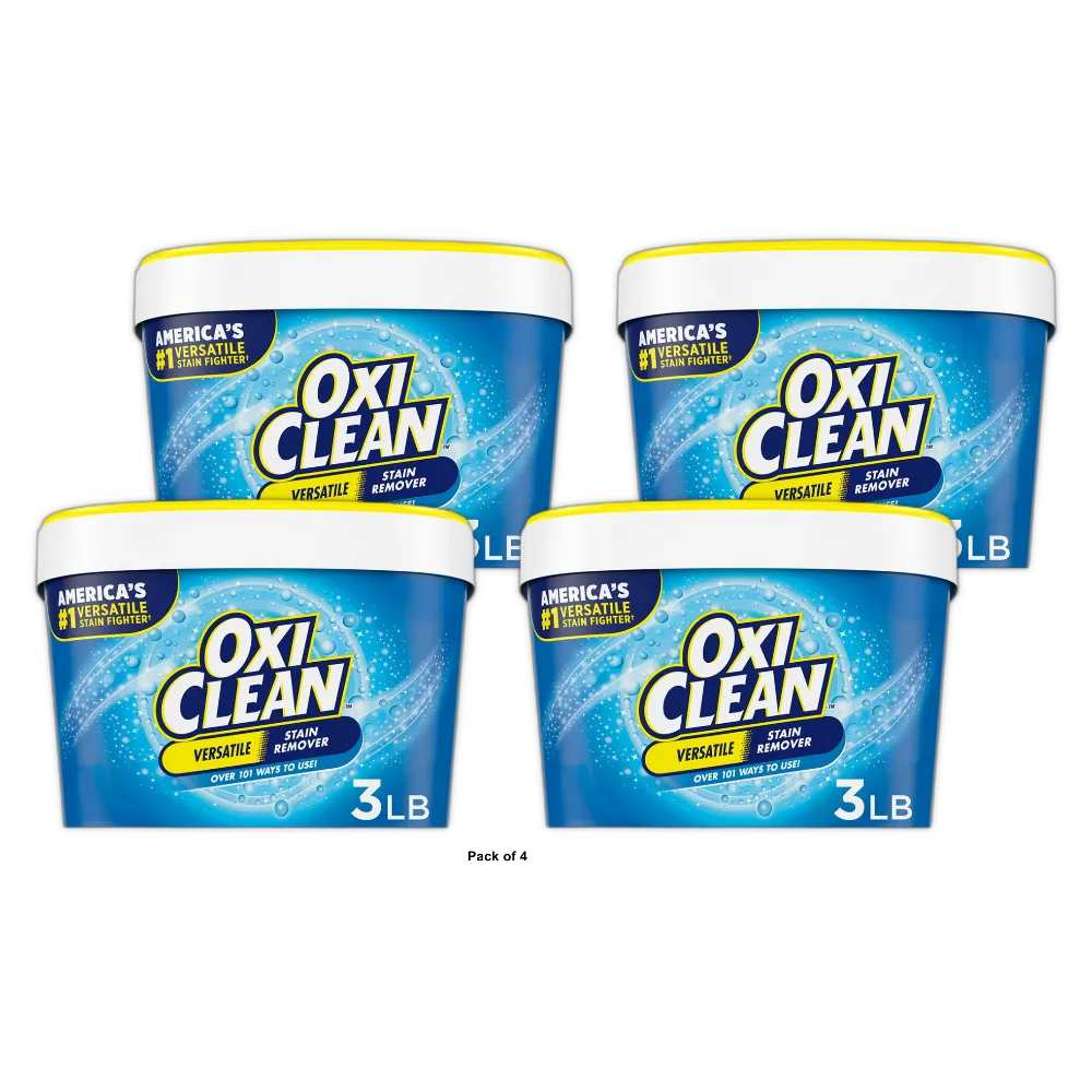 OxiClean Versatile Stain Remover 24Oz (Pack of 4)